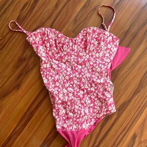 Floral bodysuit